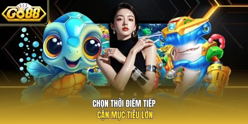 Chọn thời điểm tiếp cận mục tiêu lớn