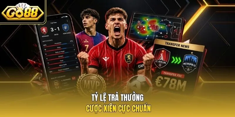 Tỷ lệ trả thưởng cược xiên cực chuẩn